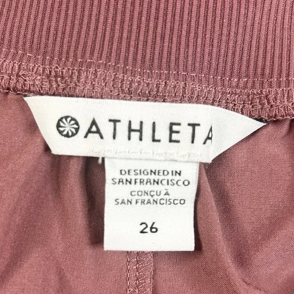 Athleta Size 26 Brooklyn Ankle Pant Recycled Breathable Activewear - Picture 6 of 9